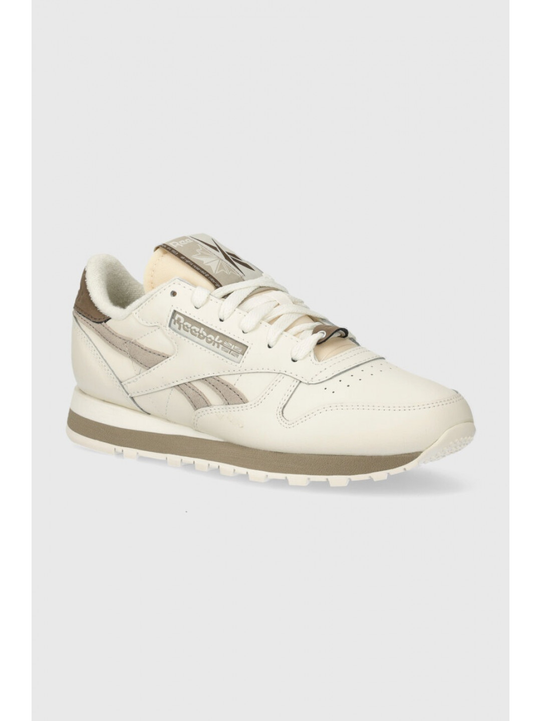 Kožené tenisky Reebok Classic Classic Leather béžová barva 100074360